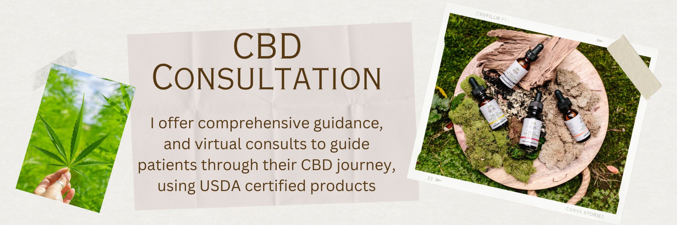 banner for CBD consultation